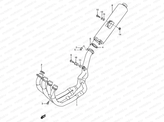 14 - MUFFLER