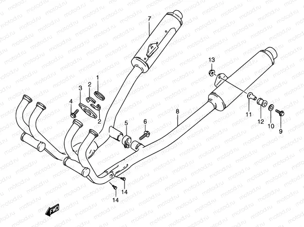 14 - MUFFLER