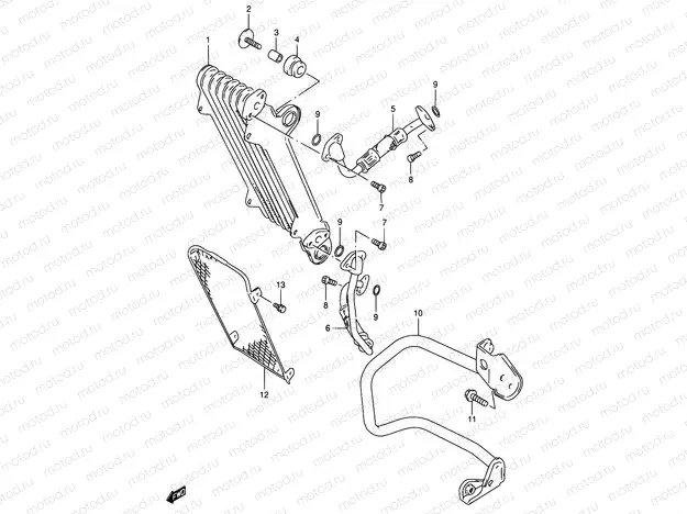 14 - OIL COOLER