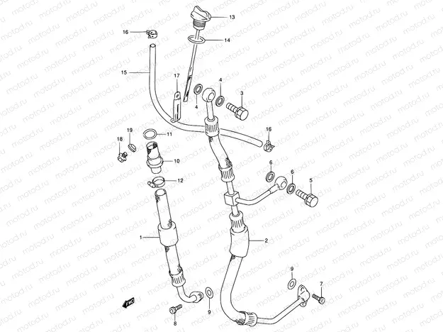 14 - OIL HOSE