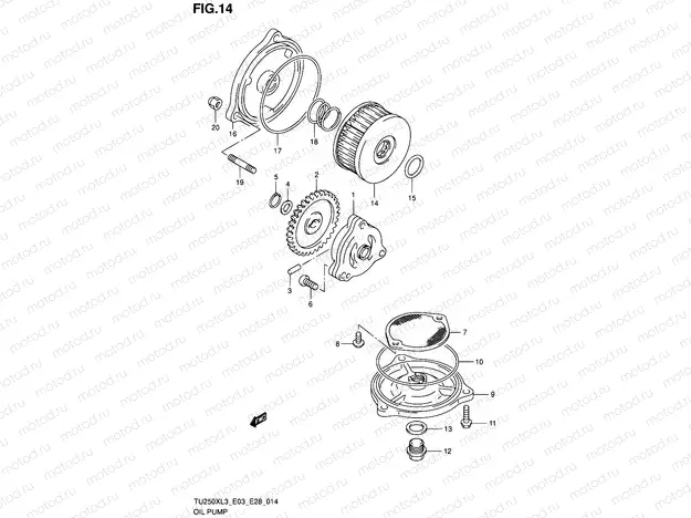 14 - OIL PUMP