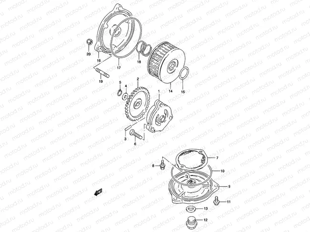 14 - OIL PUMP