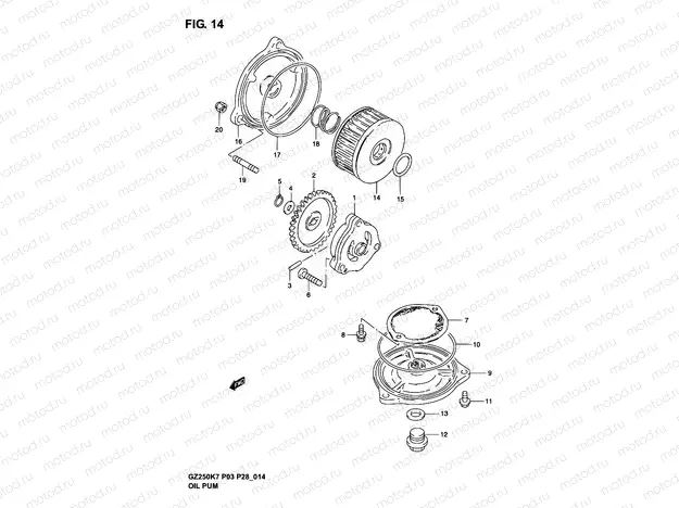 14 - OIL PUMP