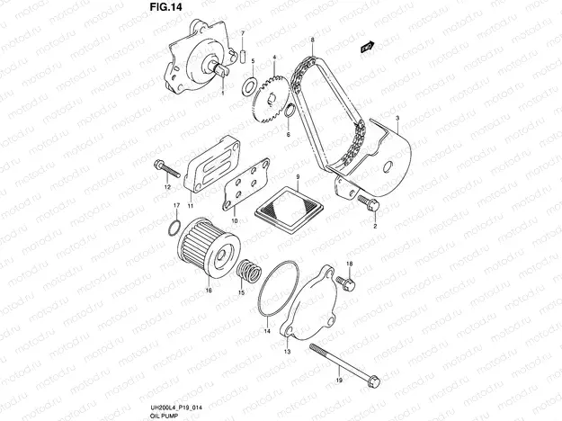 14 - OIL PUMP