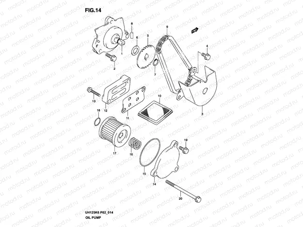 14 - OIL PUMP