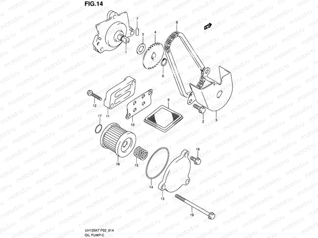 14 - OIL PUMP