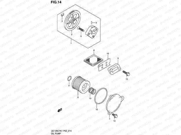 14 - OIL PUMP