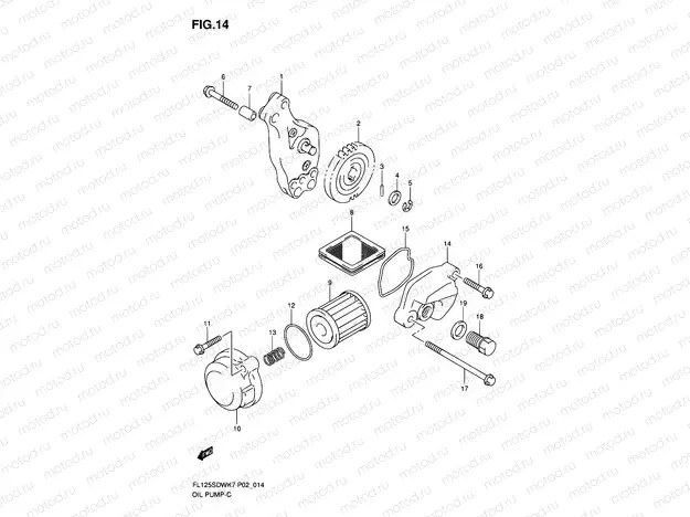 14 - OIL PUMP