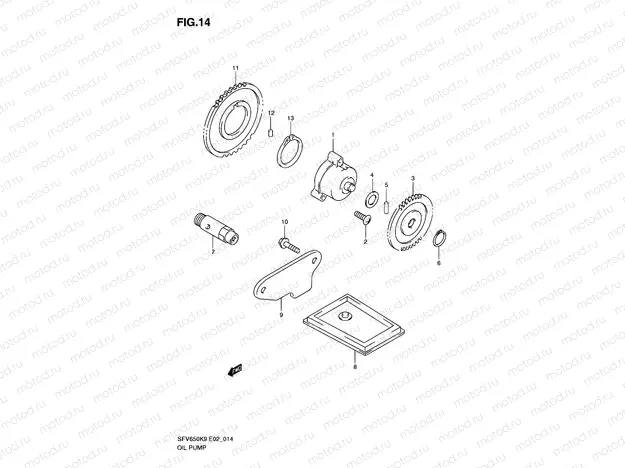 14 - OIL PUMP