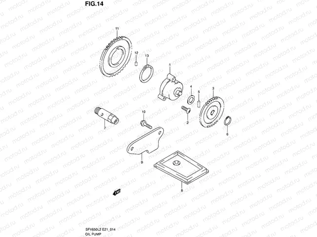 14 - OIL PUMP