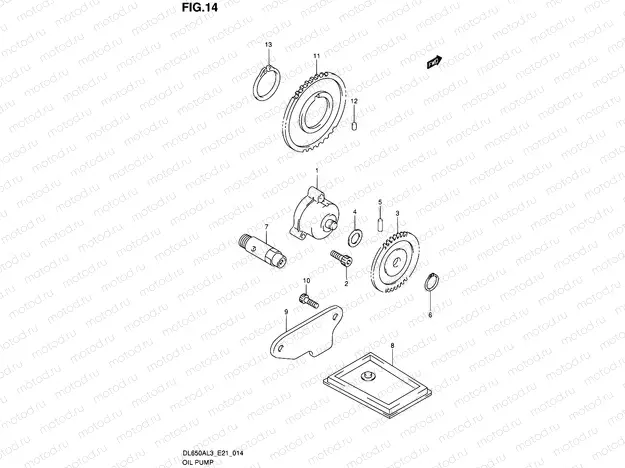 14 - OIL PUMP