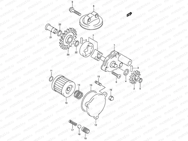 14 - OIL PUMP
