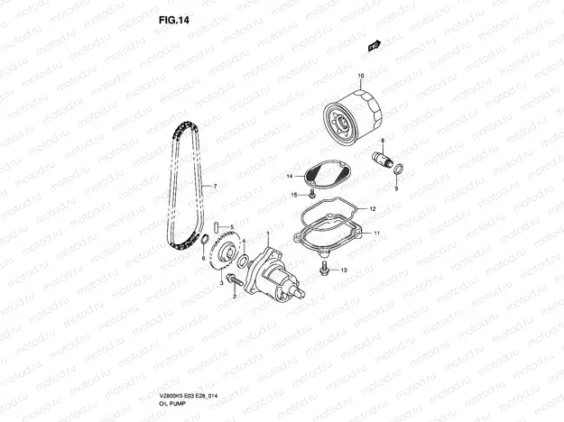 14 - OIL PUMP