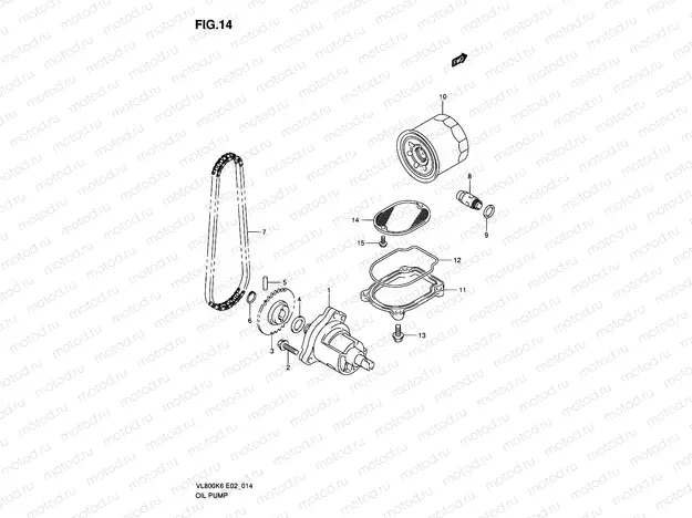 14 - OIL PUMP