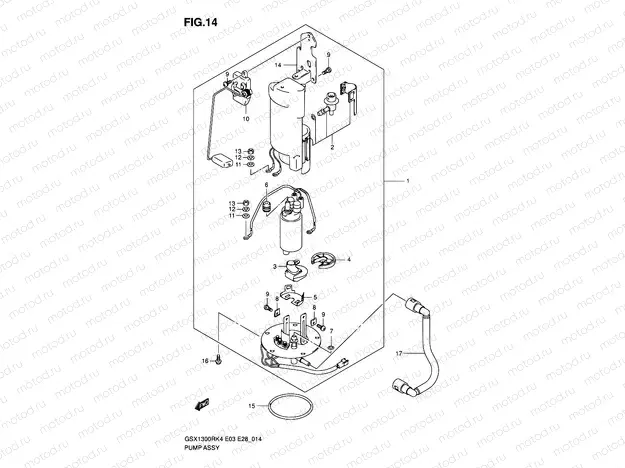 14 - PUMP ASSY