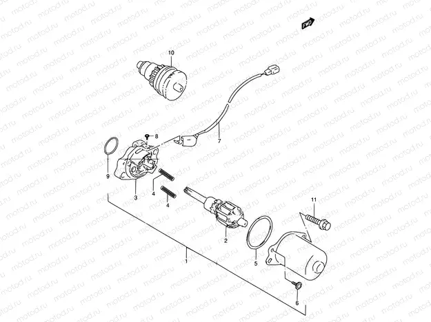 14 - STARTING MOTOR