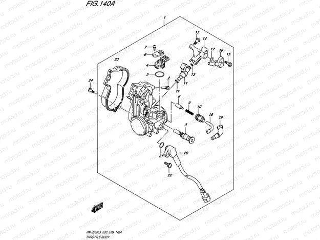 140A - THROTTLE BODY
