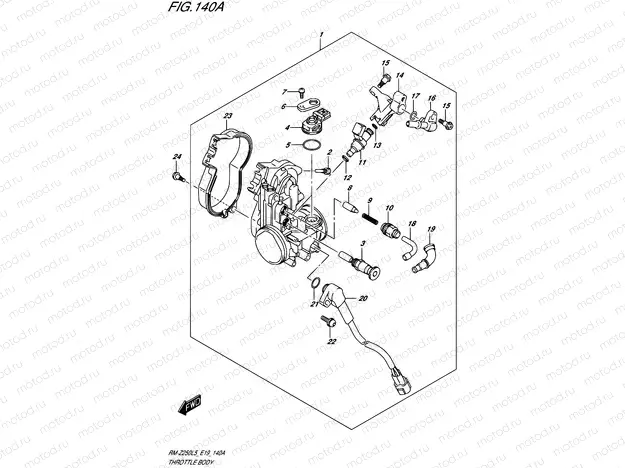 140A - THROTTLE BODY