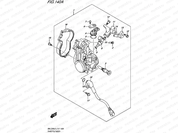 140A - THROTTLE BODY