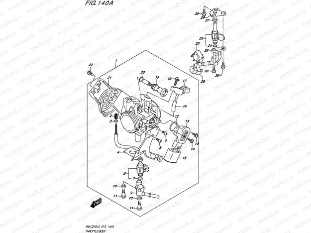 140A - THROTTLE BODY
