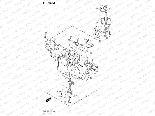 140A - THROTTLE BODY