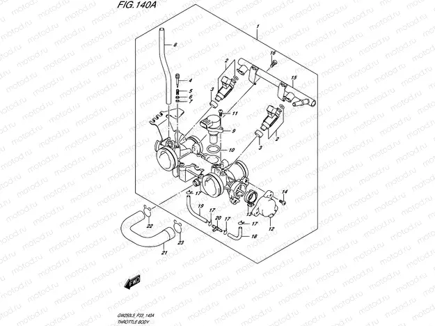 140A - THROTTLE BODY