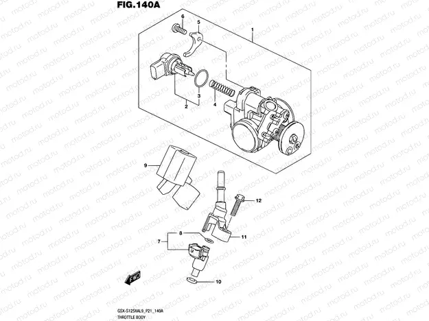 140A - THROTTLE BODY
