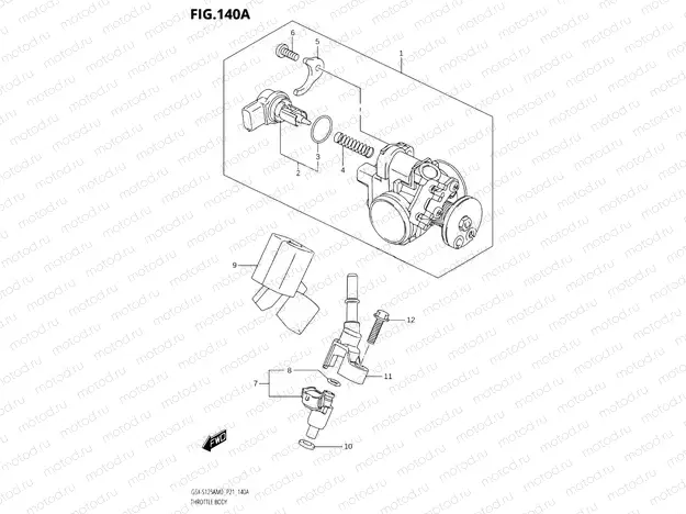 140A - THROTTLE BODY