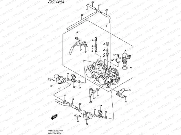 140A - THROTTLE BODY