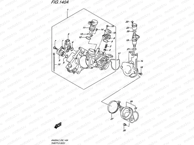 140A - THROTTLE BODY