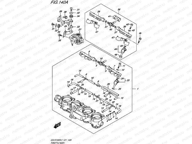 140A - THROTTLE BODY