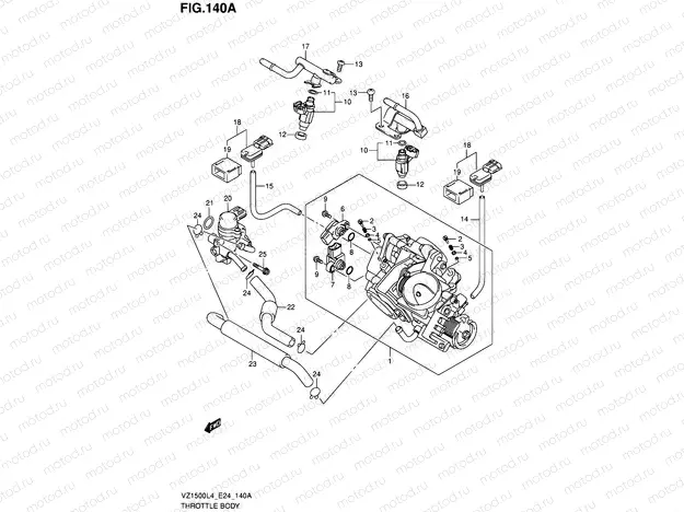 140A - THROTTLE BODY
