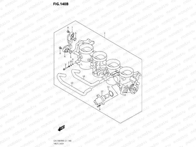 140B - THROTTLE BODY