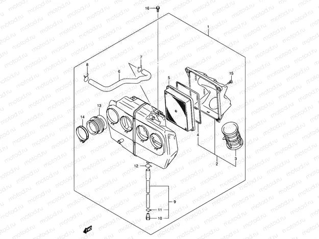 15 - AIR CLEANER