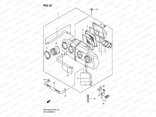 15 - AIR CLEANER