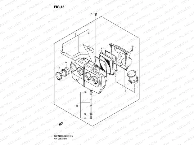 15 - AIR CLEANER