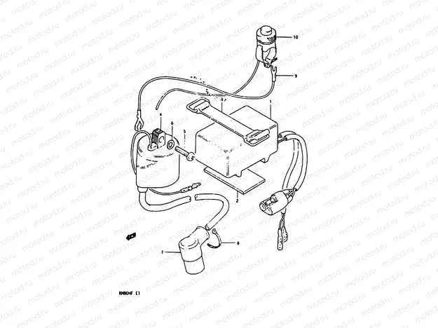 15 - CDI UNIT - IGNITION COIL