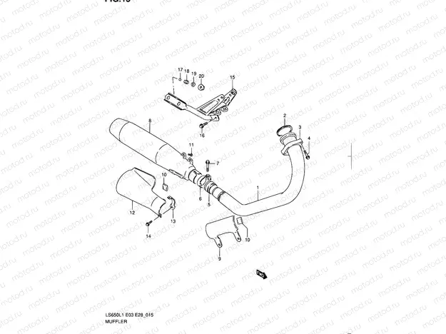 15 - MUFFLER
