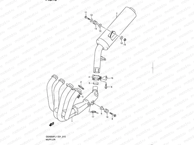 15 - MUFFLER
