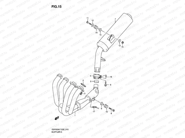 15 - MUFFLER
