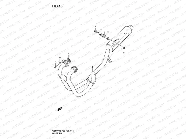 15 - MUFFLER