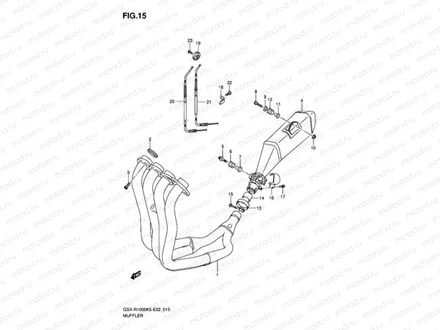 15 - MUFFLER