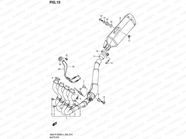 15 - MUFFLER