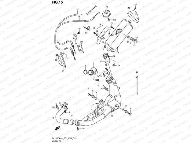 15 - MUFFLER