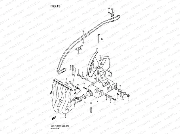 15 - MUFFLER