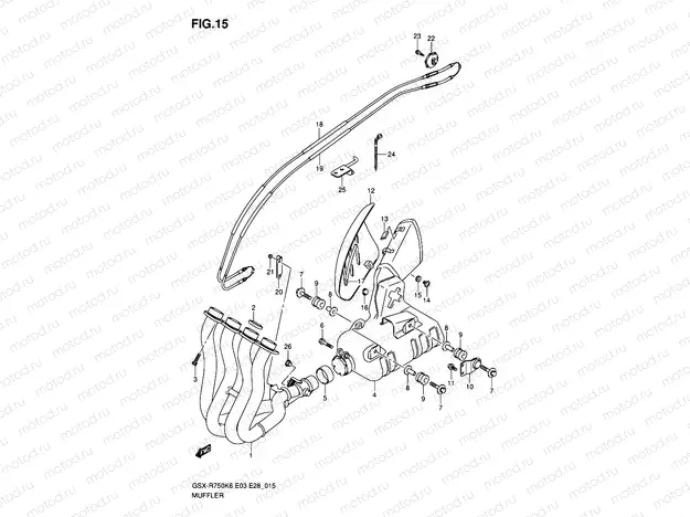 15 - MUFFLER