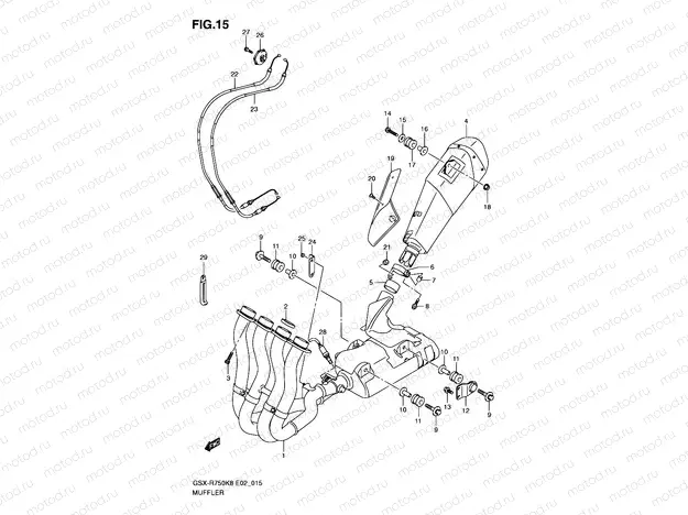 15 - MUFFLER