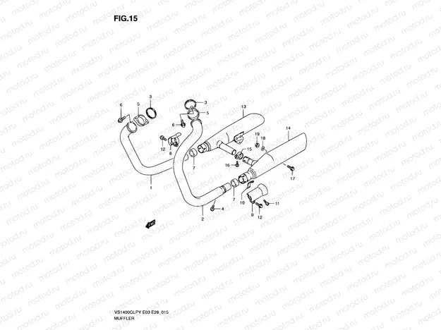 15 - MUFFLER