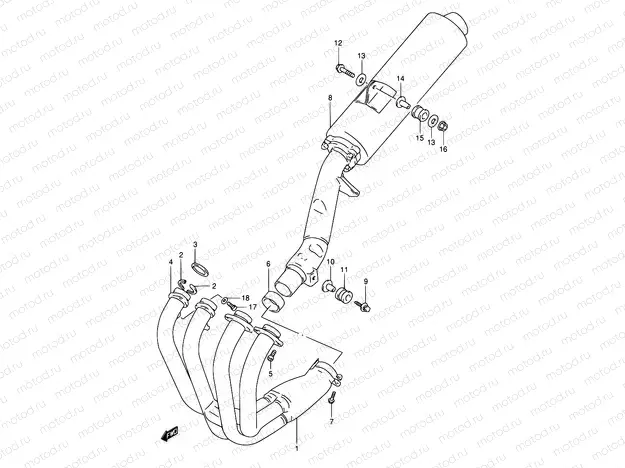 15 - MUFFLER