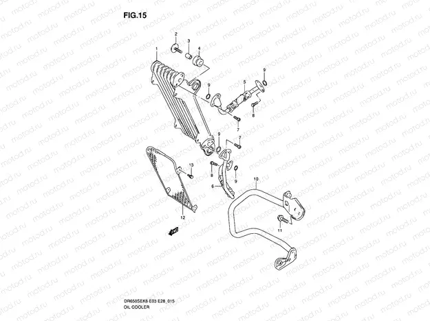 15 - OIL COOLER
